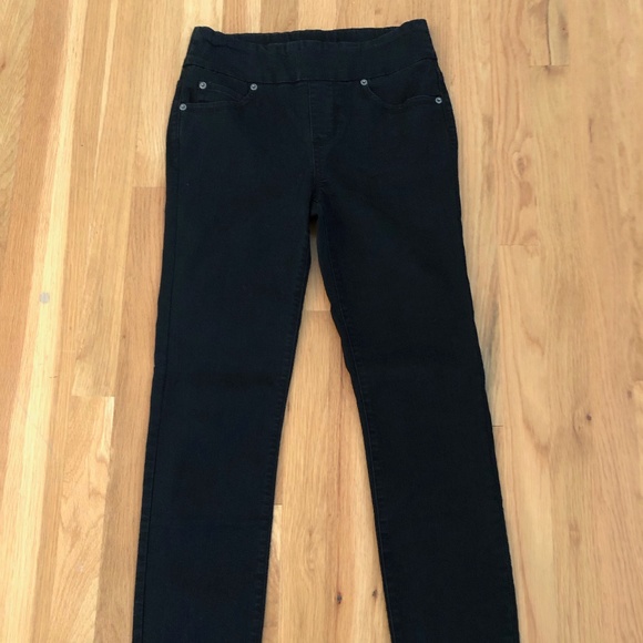Tribal Pull On Jeans in Black Size 4 - Picture 2 of 8
